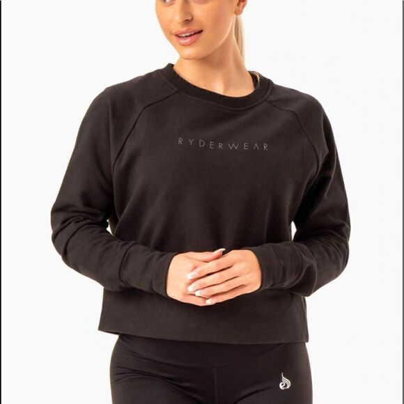 NWT Ryderwear Motion Sweater Size Medium Black - Picture 1 of 7